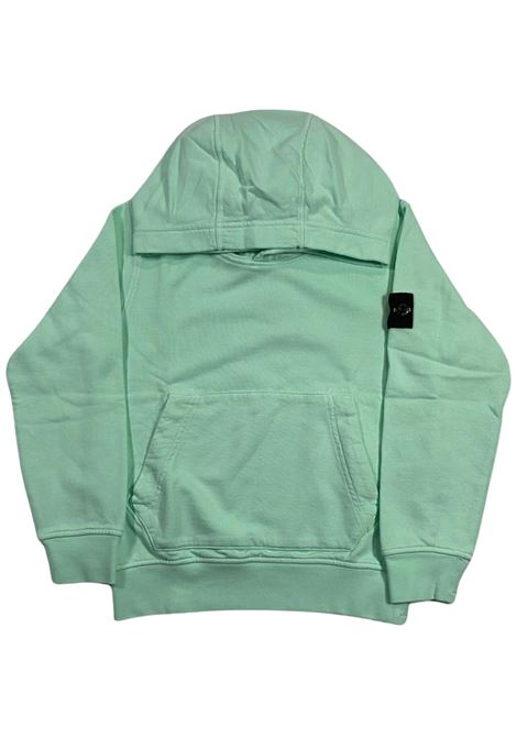 Green cotton sweatshirt for children Stone Island | 781661640/SUVERDE